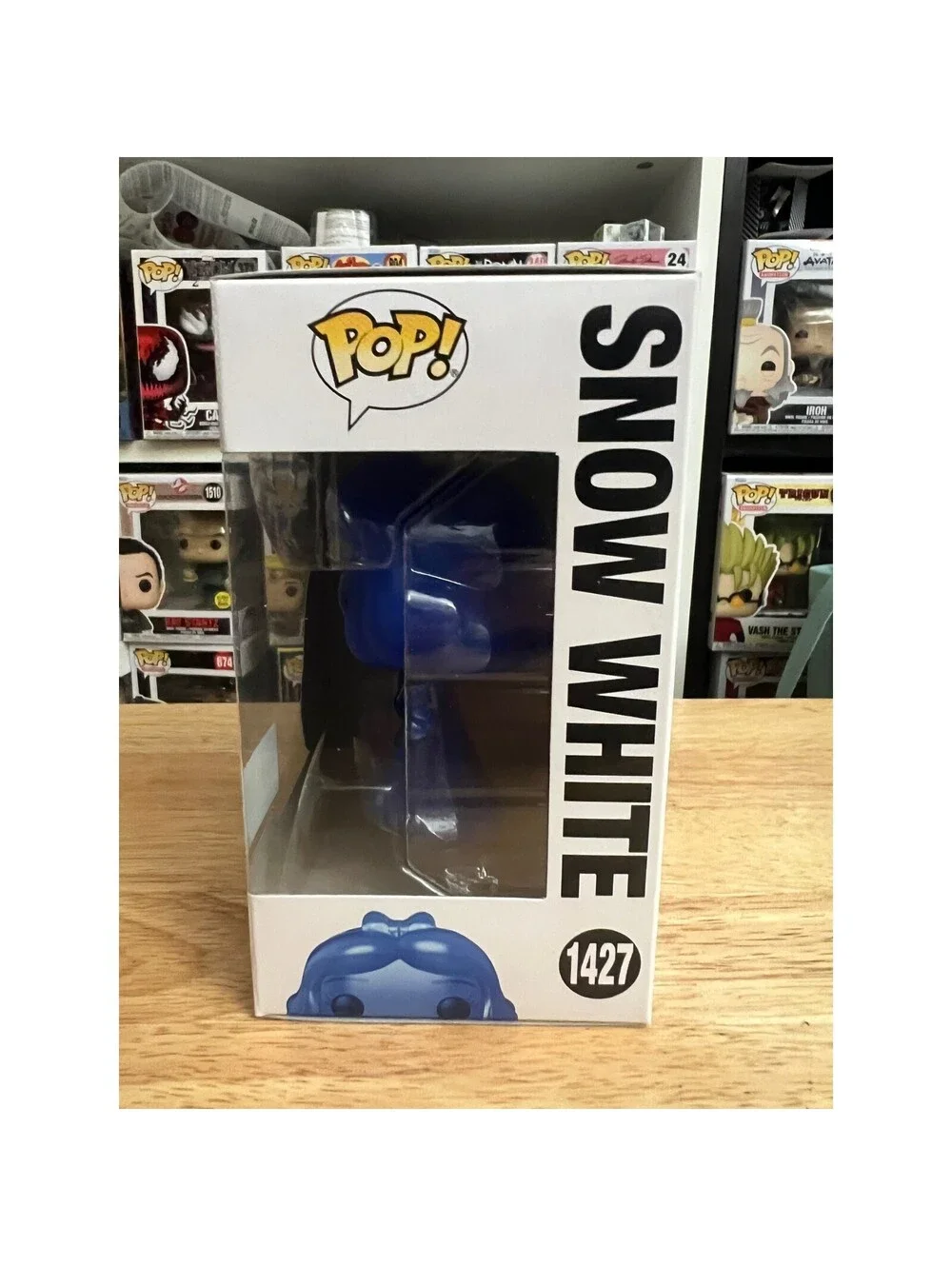 LE ONLY 5000 PCS BLUE GLOW IN DARK Snow White Funko Pop #1427 Disney GITD Movies